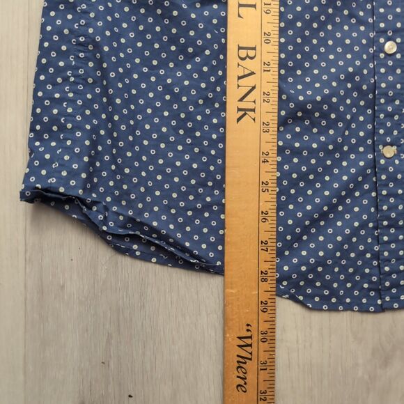 Barbour Shirt Mens Medium Multi Color Short Sleeve Casual Button Shirt - Picture 3 of 4